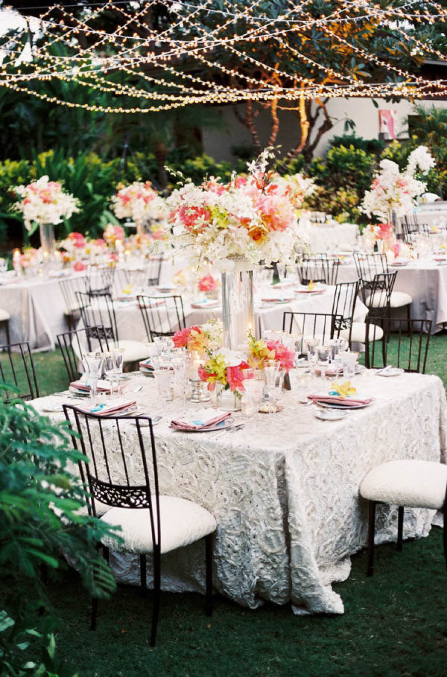 Stylish Outdoor Wedding Reception Ideas