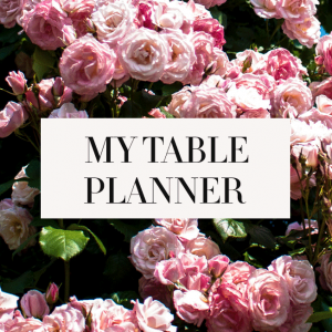 My-Table-Planner-Tool
