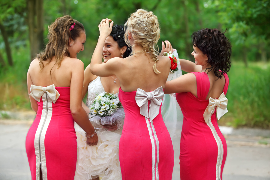 Shopping for Bridesmaid Dresses - Celebrity Style Weddings.