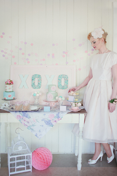 Bridal Shower Inspirations:Delightful 50s Pastels