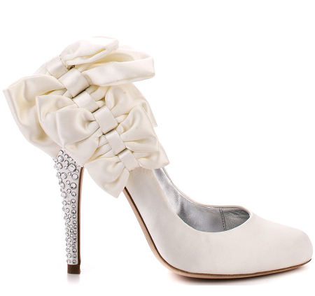 10 Fabulous White Heels to Walk the Aisle In
