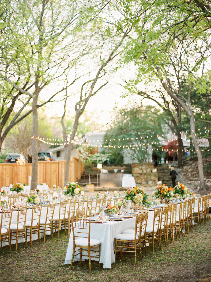 Stylish Outdoor Wedding Reception Ideas
