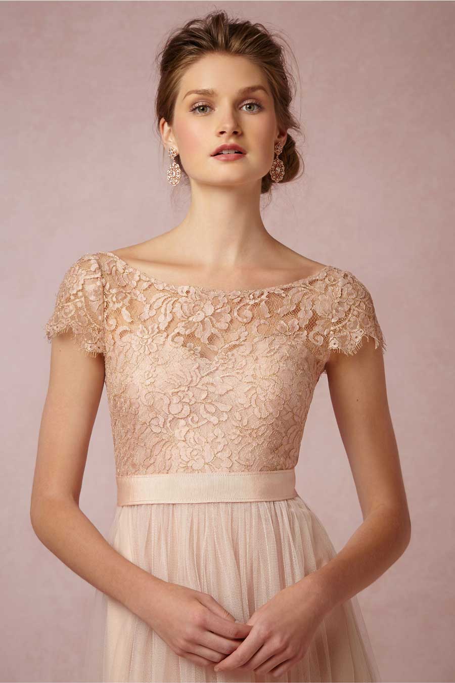 pink cover up wedding