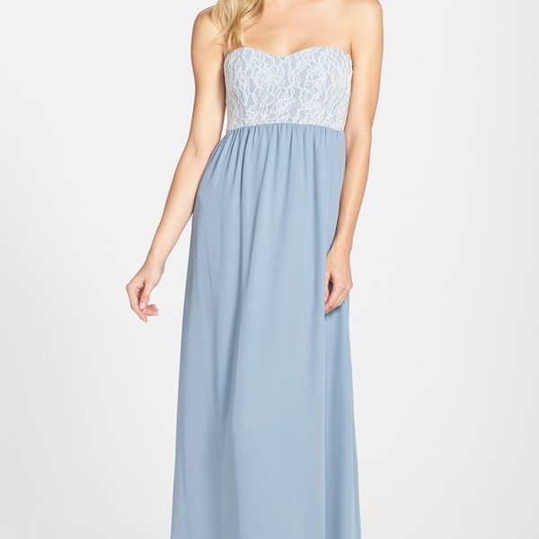 paper crown bridesmaid dresses