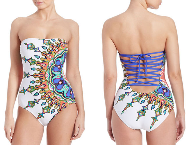 Trina Turk Kasbah Bandeau One-piece