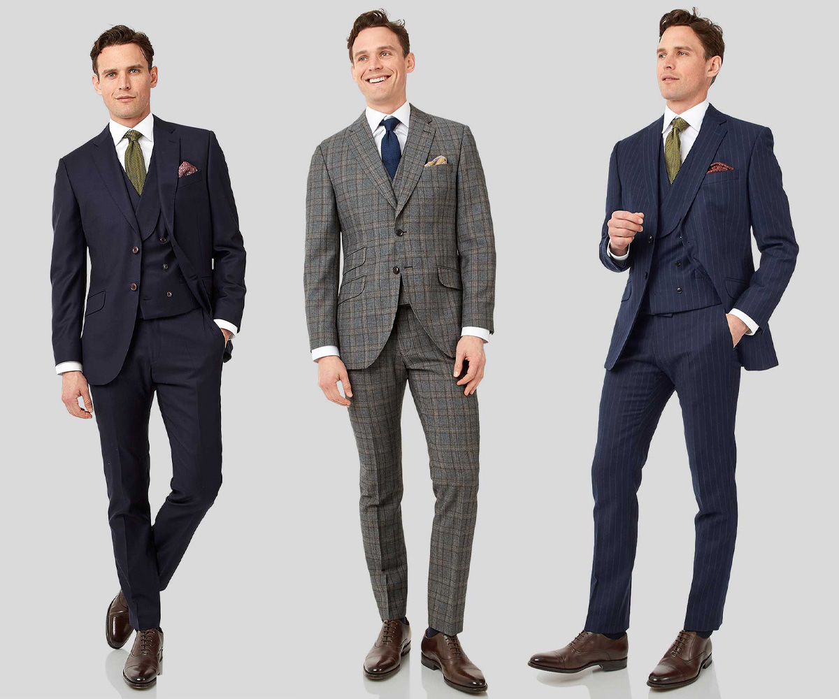 MoranX Design Men Suits British Tweed Wool Premium Super Slim Fit Jack