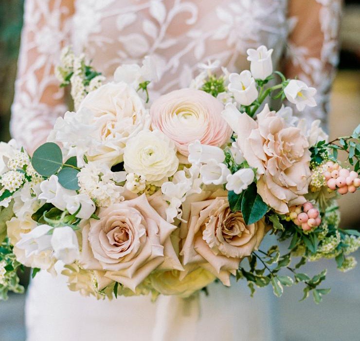 Inspirations Romantic Wedding Bouquets Celebrity Style Weddings